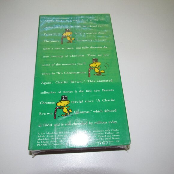 It’s Christmastime Again, Charlie Brown VHS – Peanuts Snoopy Holiday Special - Picture 2 of 4